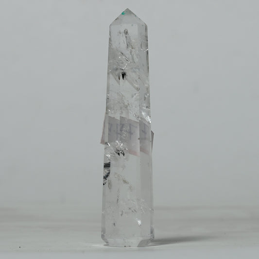 Real Clear Quartz Crystal Tower