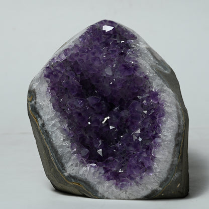 Real Amethyst Crystal Geode