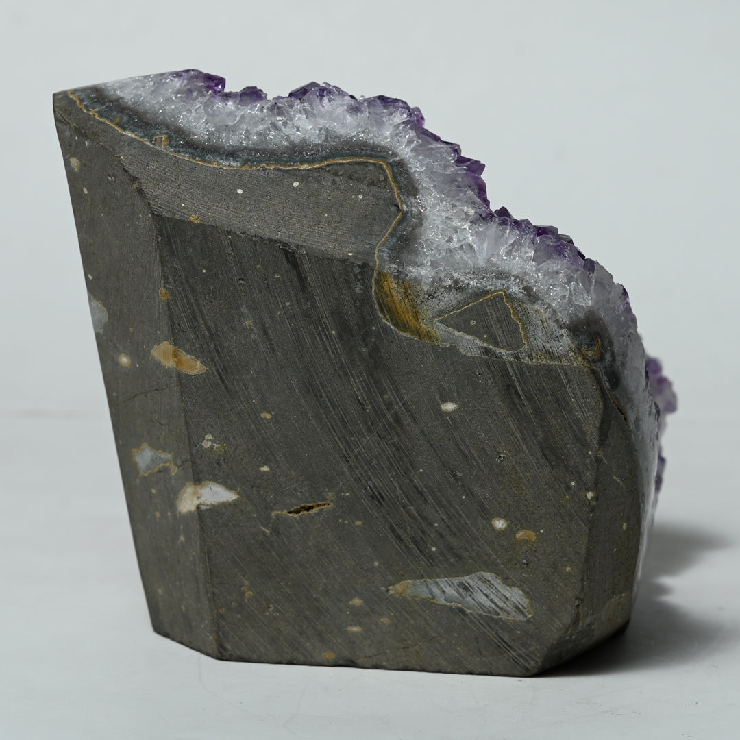 Real Amethyst Crystal Geode