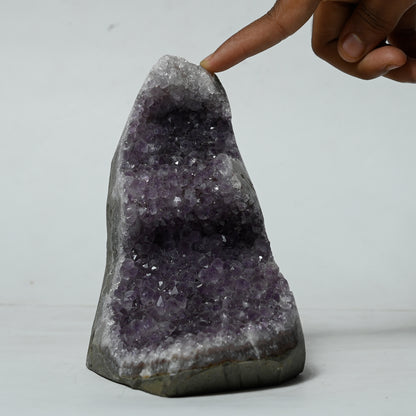 Real Amethyst Crystal Geode