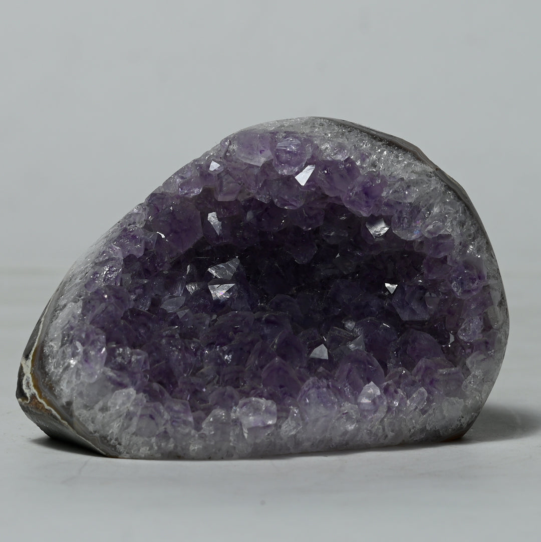 Real Amethyst Crystal Geode