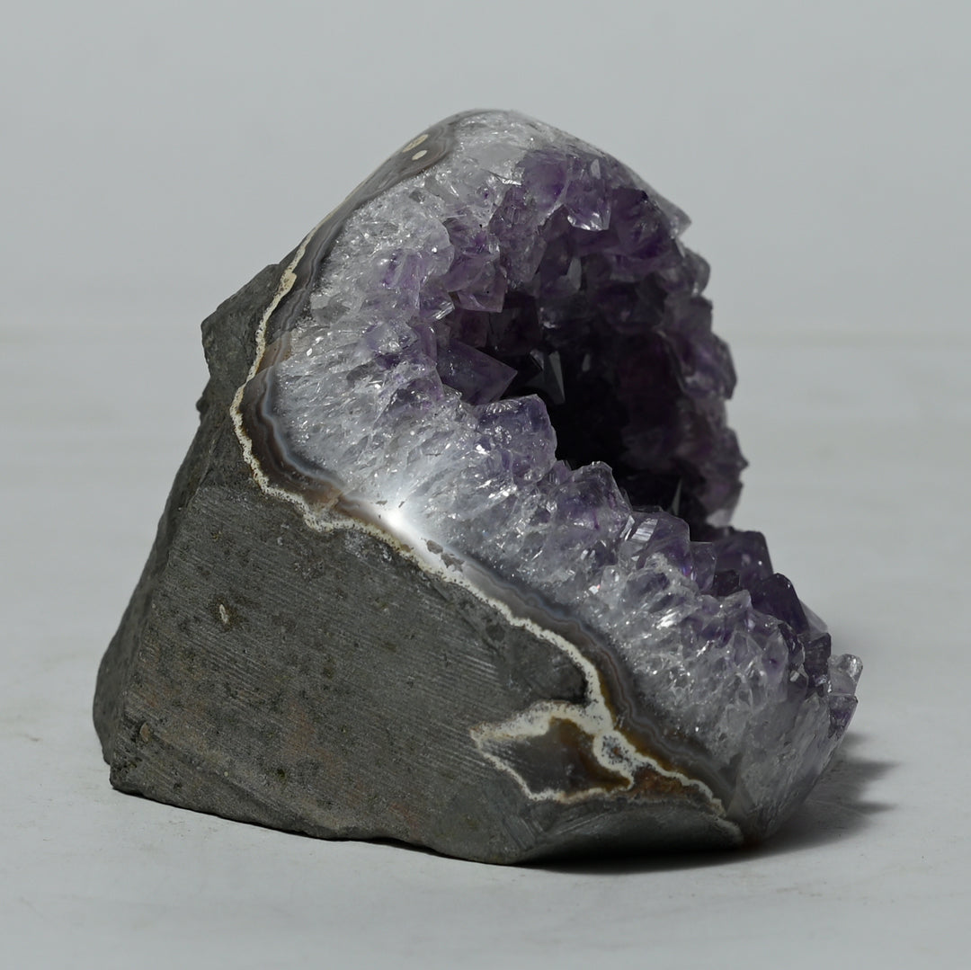 Real Amethyst Crystal Geode