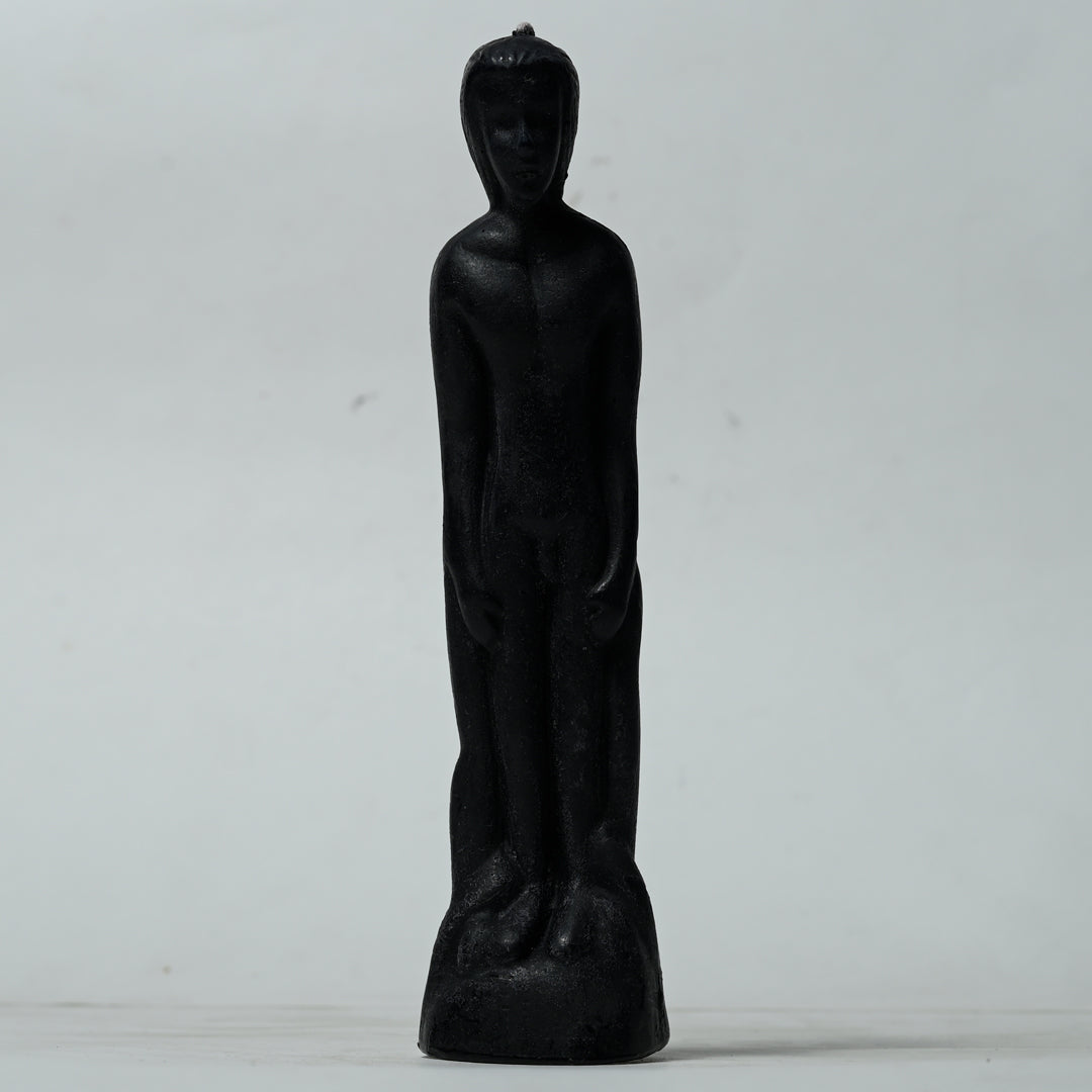 Real Male Figure Candle Black