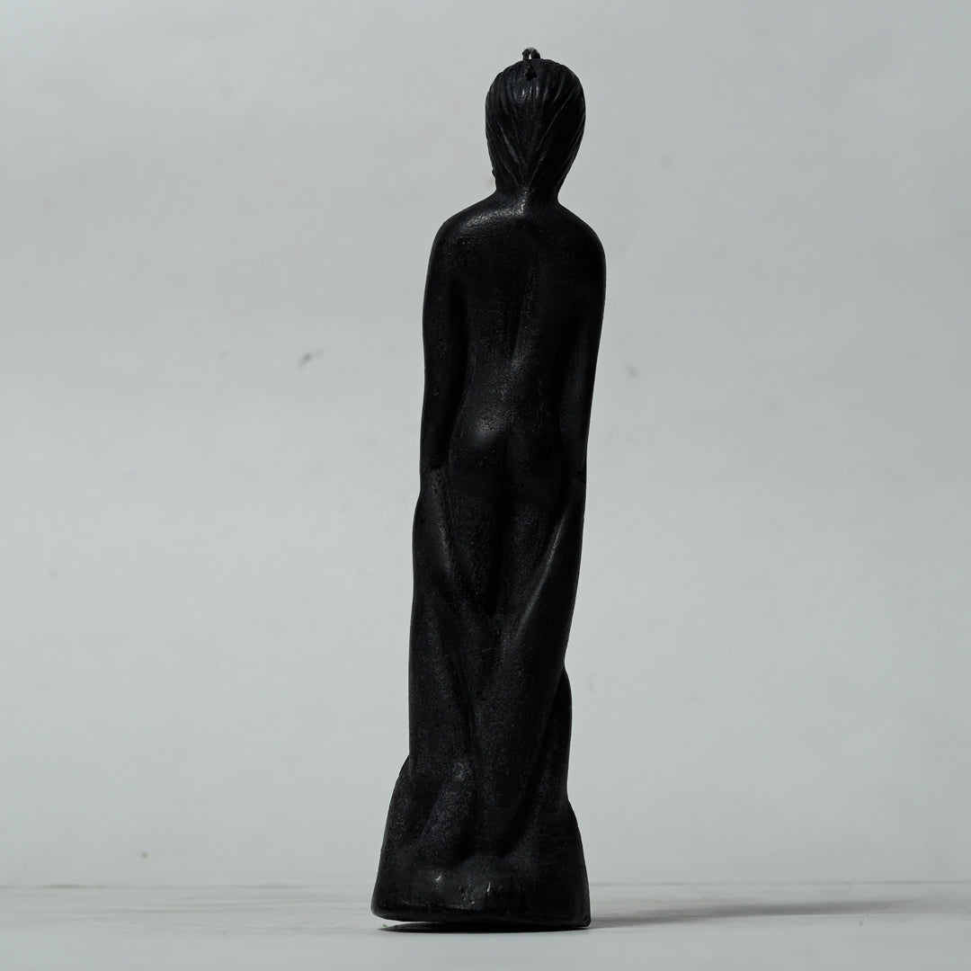 Real Male Figure Candle Black