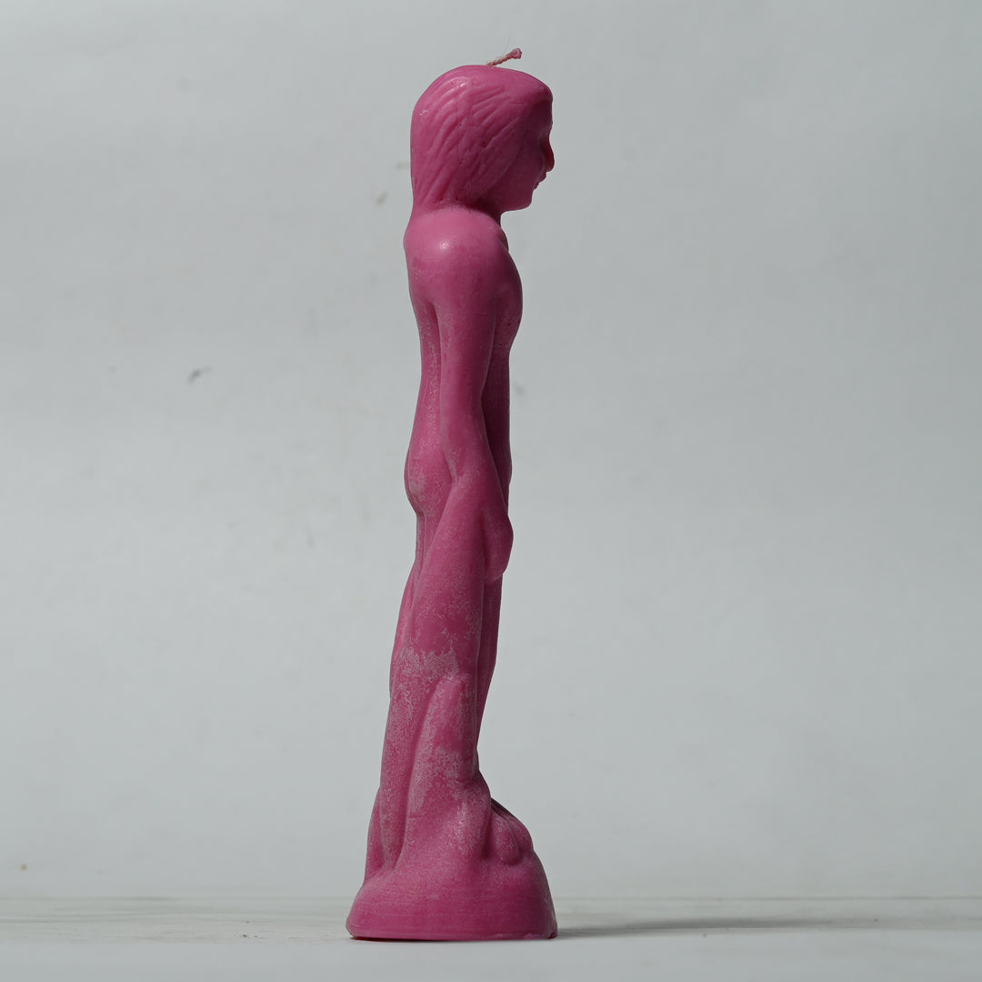 Real Male Figure Candle Pink