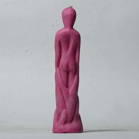 Real Male Figure Candle Pink