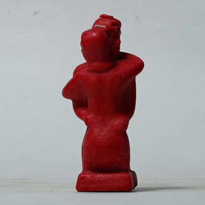 Real Couple Hugging Figure Candle Red Style 3