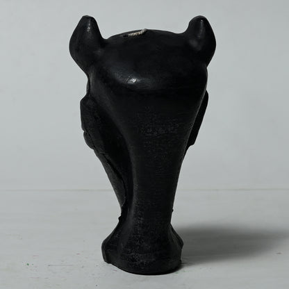 Real Devil Figure Candle Black