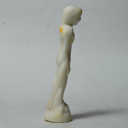 Real Male Figure Candle  White