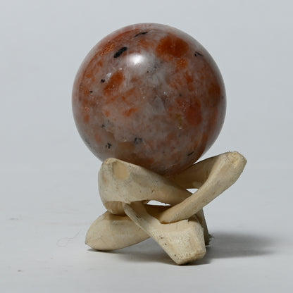 Real Sunstone Crystal Ball Sphere