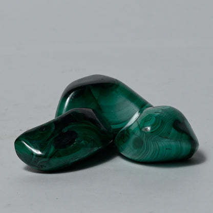 Real Malachite Crystal Tumbles/Tumbled Stone