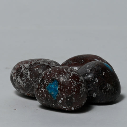 Real Cavansite Crystal Tumbles/Tumbled Stone