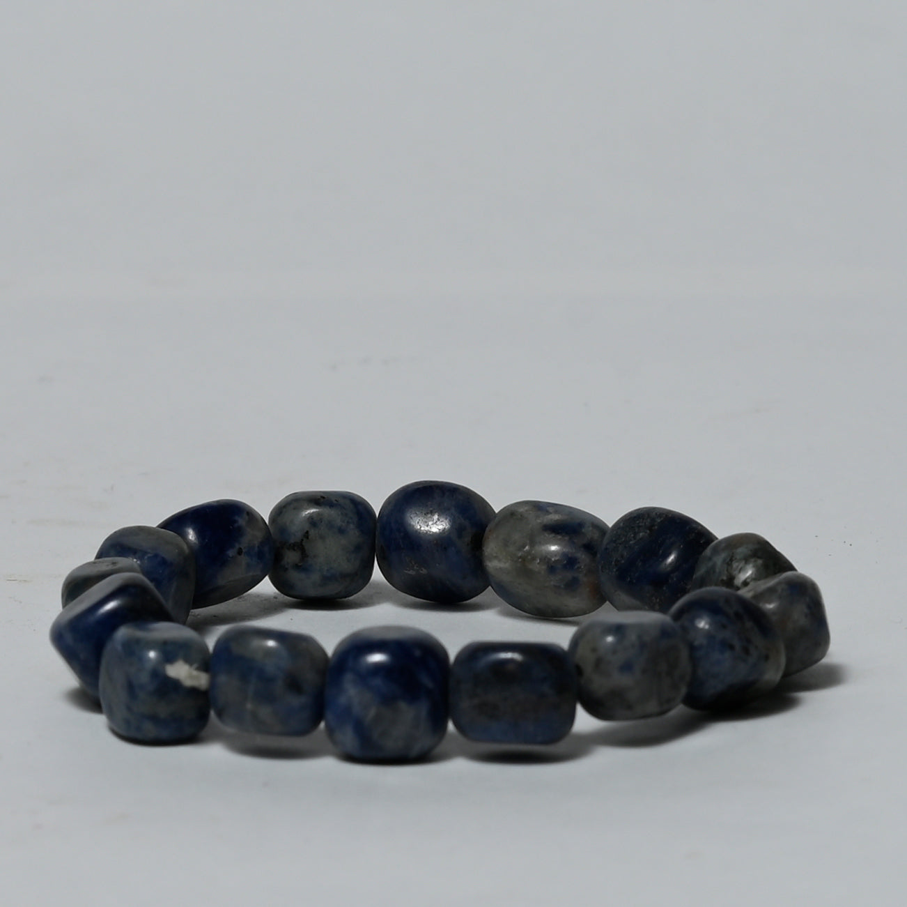 Real Sodalite Crystal and Stone Tumble Bracelet Jewellery