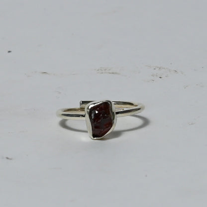 Real Garnet Crystal and Stone Ring Jewellery