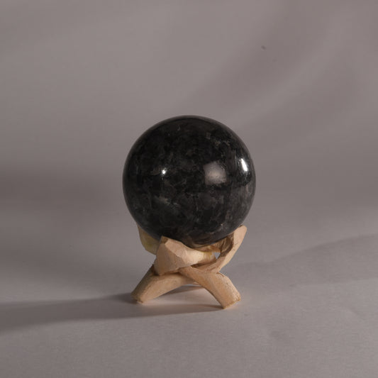 Real Larvikite Crystal Ball Sphere