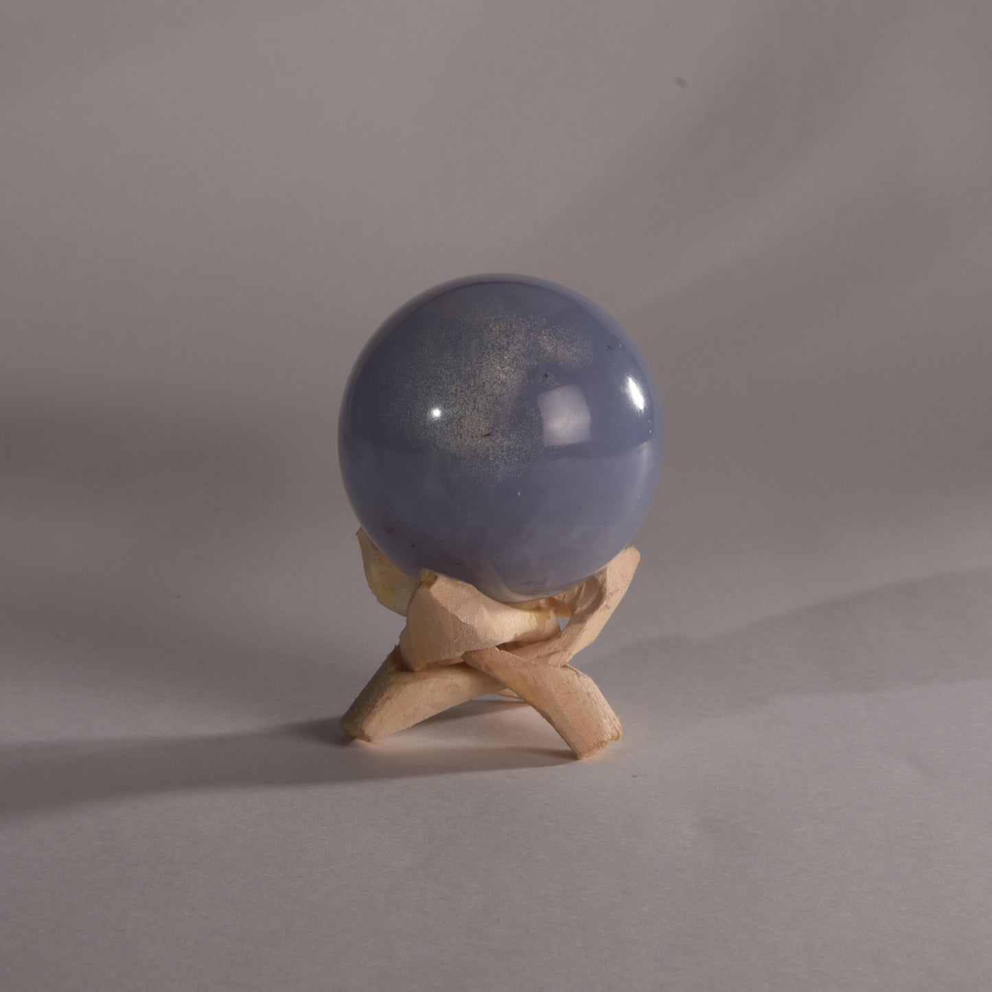 Real Angelite Crystal Ball Sphere