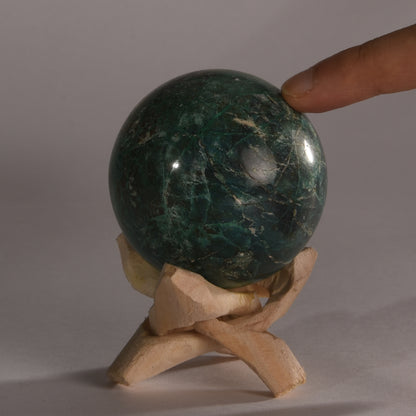 Real Chrysocolla Crystal Ball Sphere