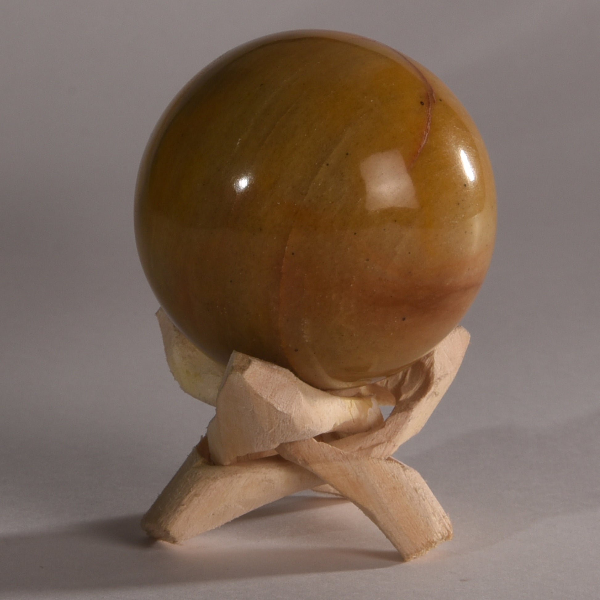 Real Yellow Aventurine Crystal Ball Sphere