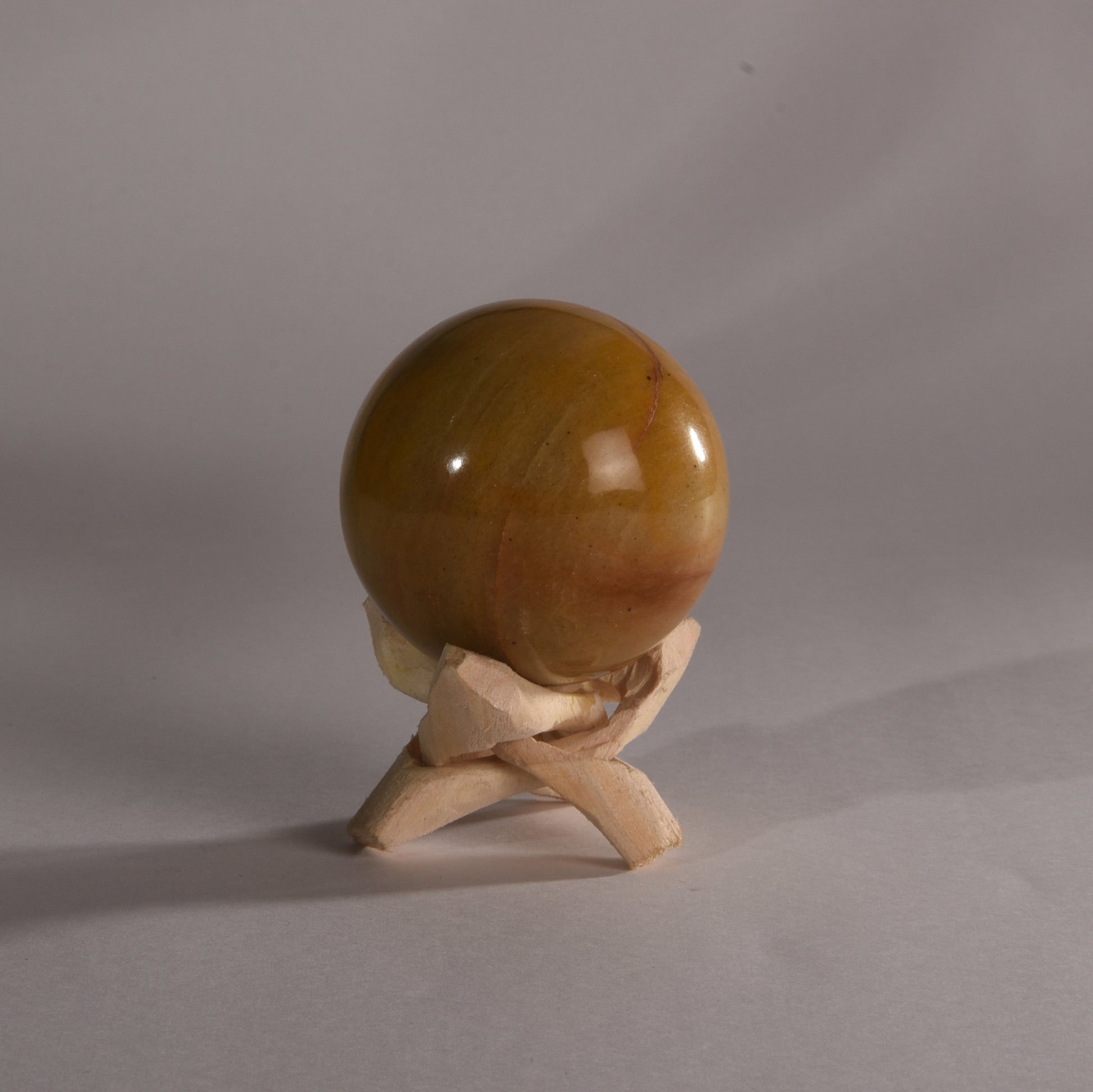 Real Yellow Aventurine Crystal Ball Sphere