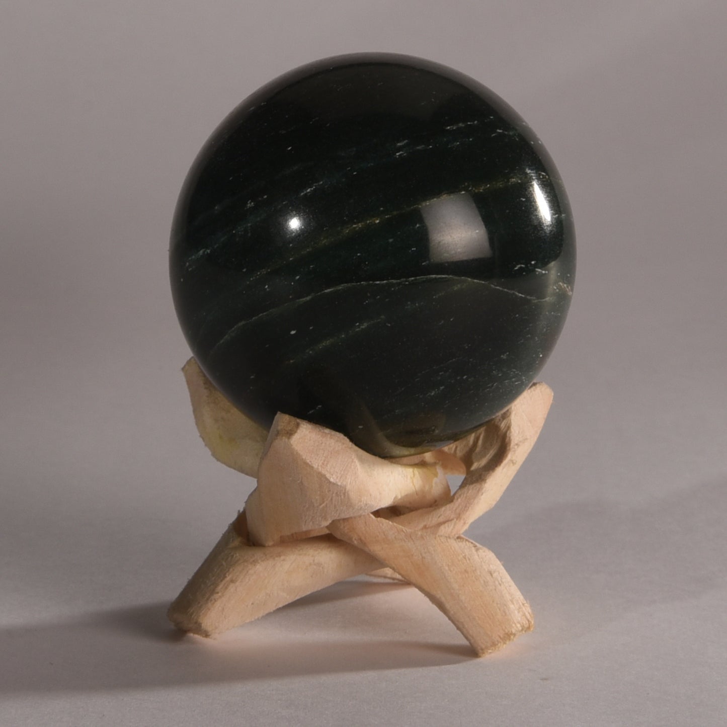 Real Rainbow Obsidian Crystal Ball Sphere