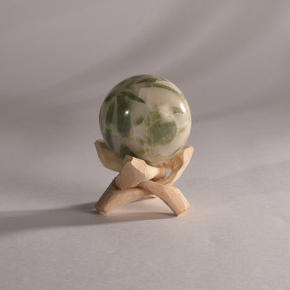 Real Green Kyanite Crystal Ball Sphere