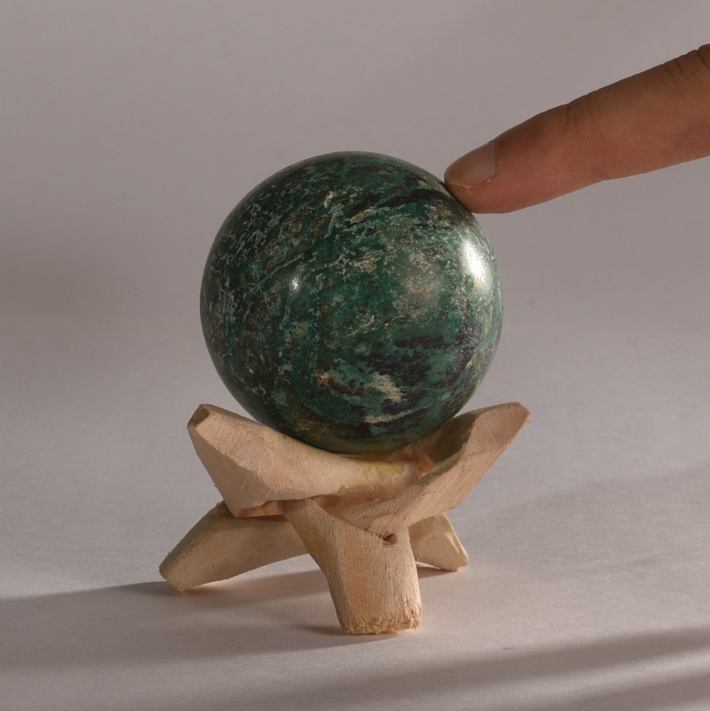 Real Chrysocolla Crystal Ball Sphere