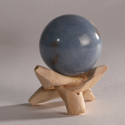 Real Angelite Crystal Ball Sphere