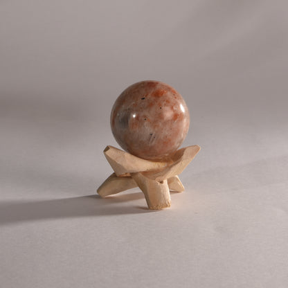 Real Sunstone Crystal Ball Sphere