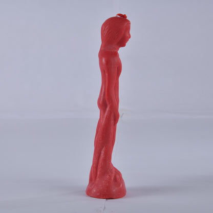 Real Male Figure Candle Red