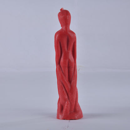 Real Male Figure Candle Red