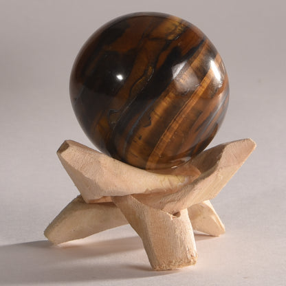 Real Tiger Eye Crystal Ball Sphere