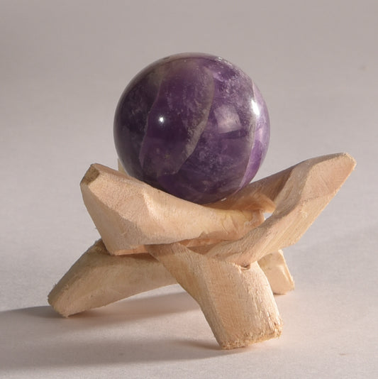 Real Amethyst Mini Crystal Ball Sphere