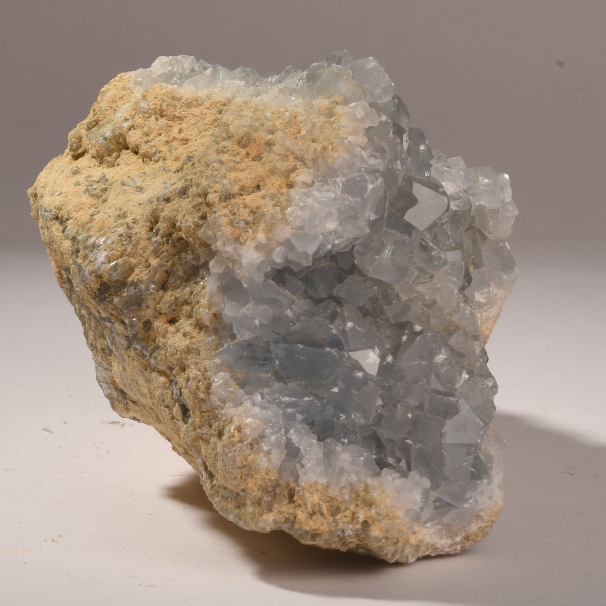 Real Celestine Crystal Clusters