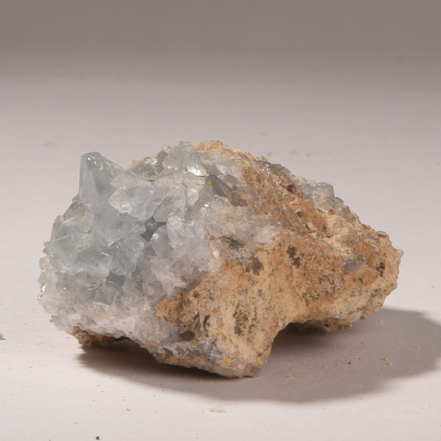 Real Celestine Crystal Clusters