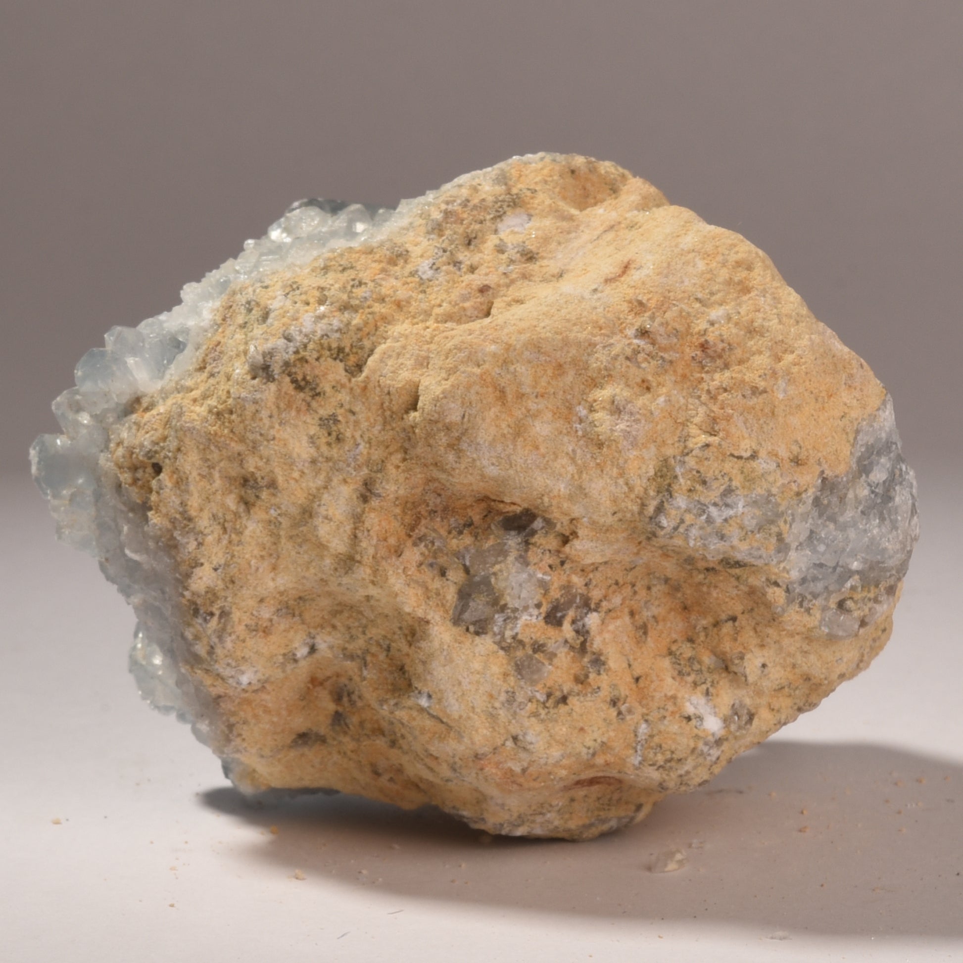 Real Celestine Crystal Clusters