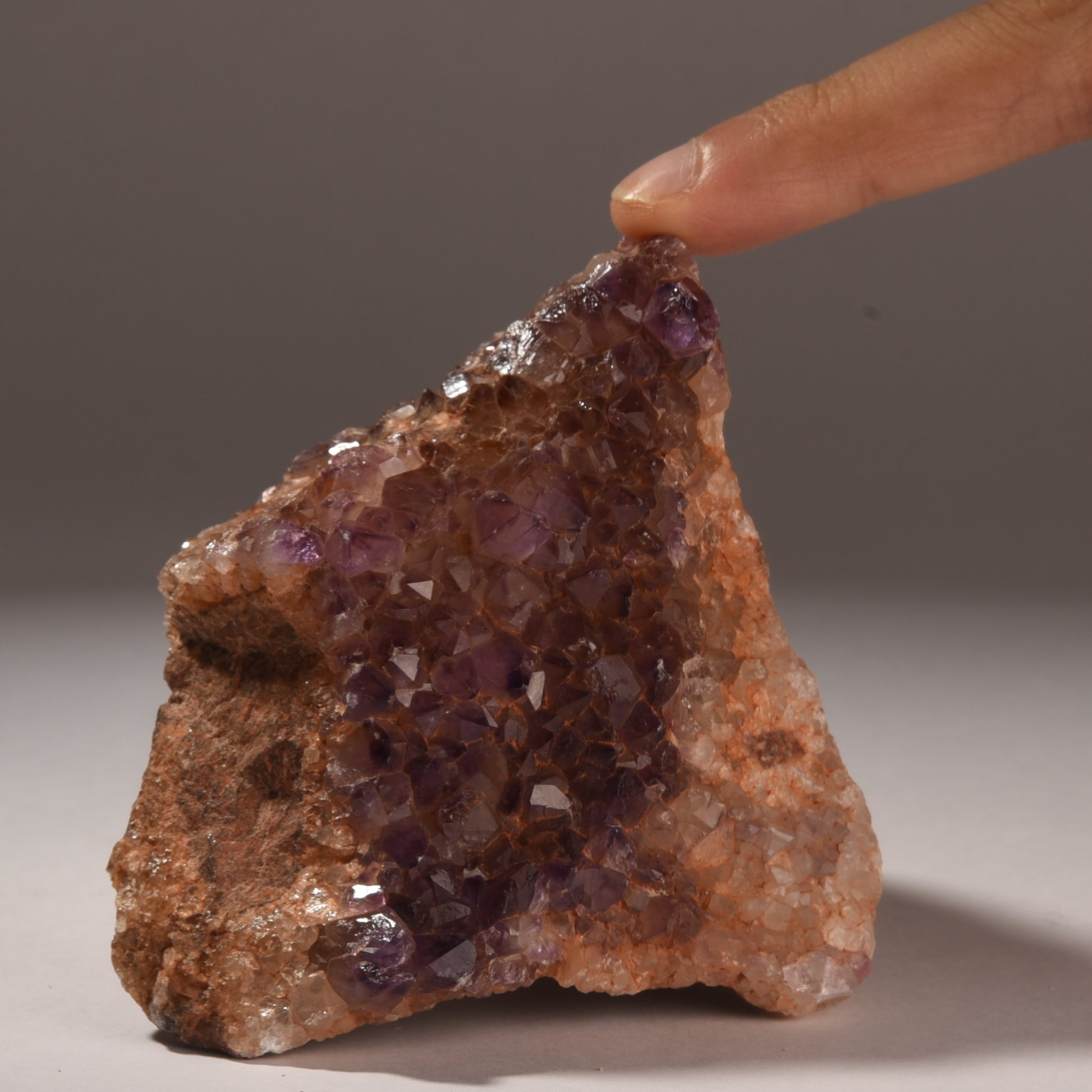 Real Amethyst Crystal Geode