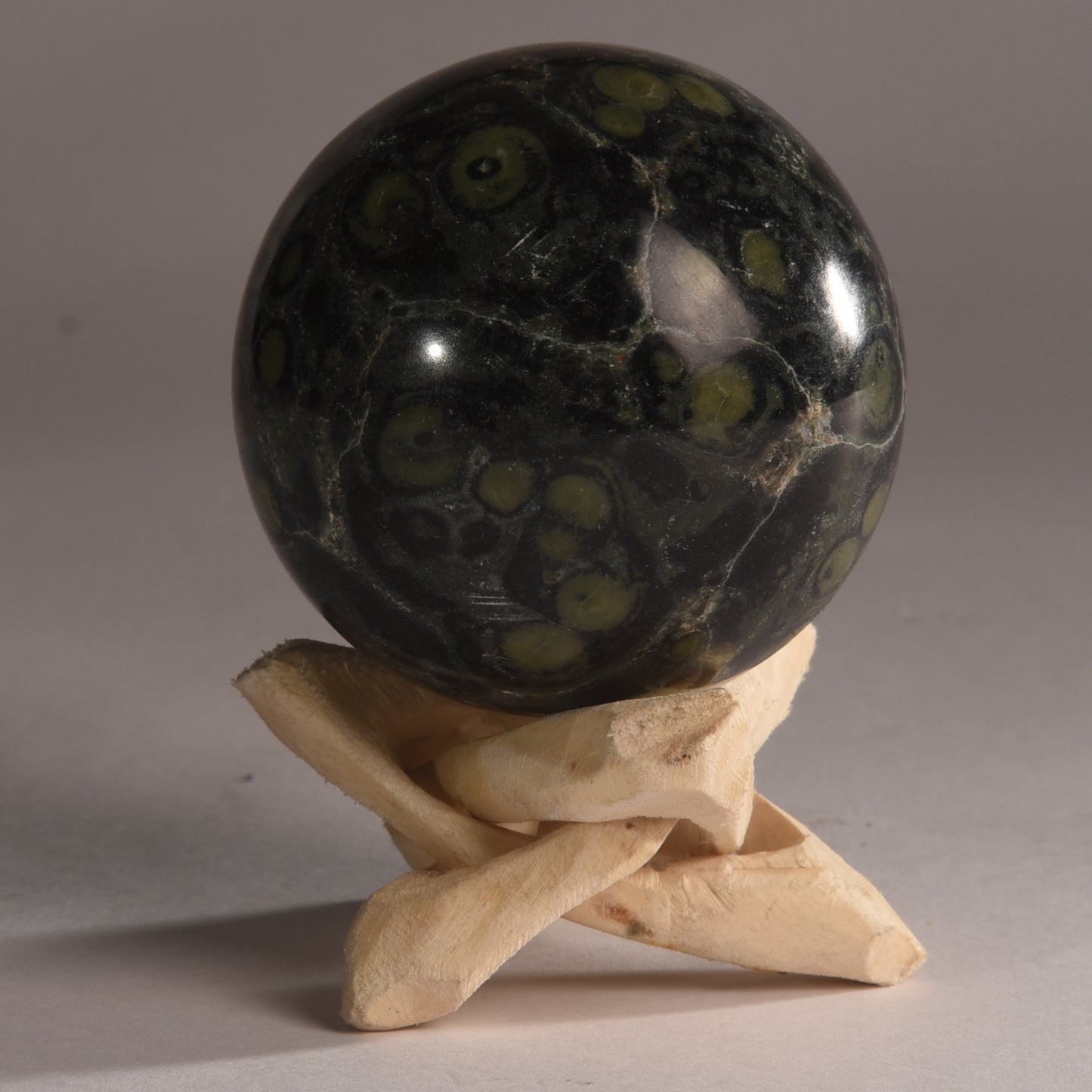 Real Kambaba Jasper Crystal Ball Sphere