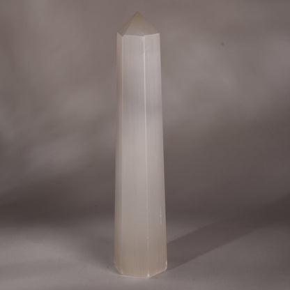 Real Selenite Crystal Tower