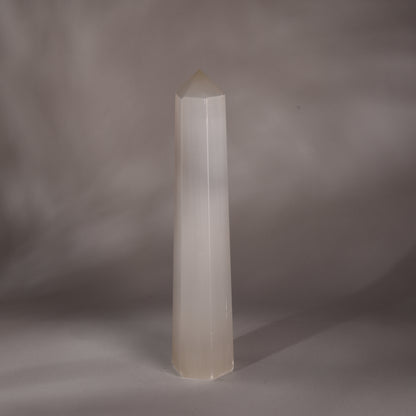 Real Selenite Crystal Tower