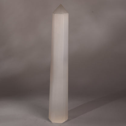 Real Selenite Crystal Tower