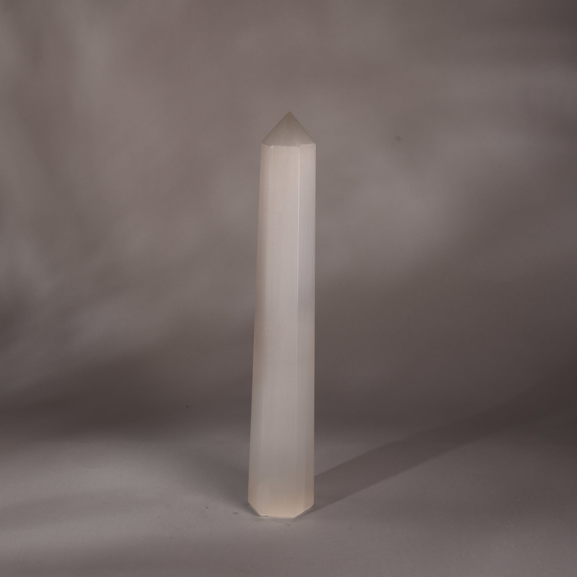 Real Selenite Crystal Tower