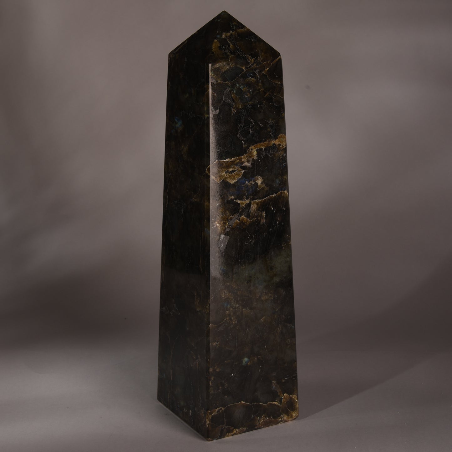 Real Labradorite Crystal Tower