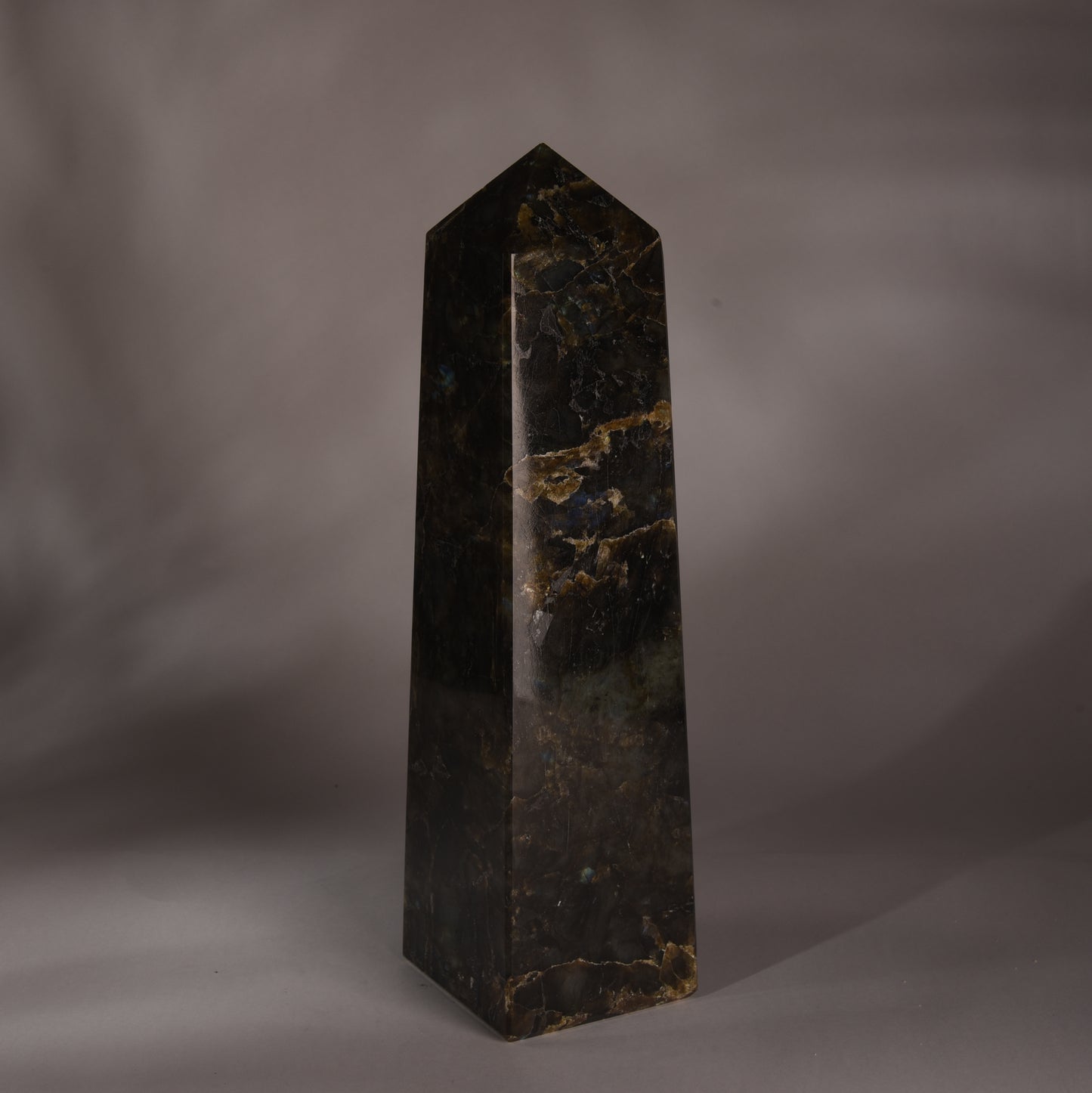 Real Labradorite Crystal Tower