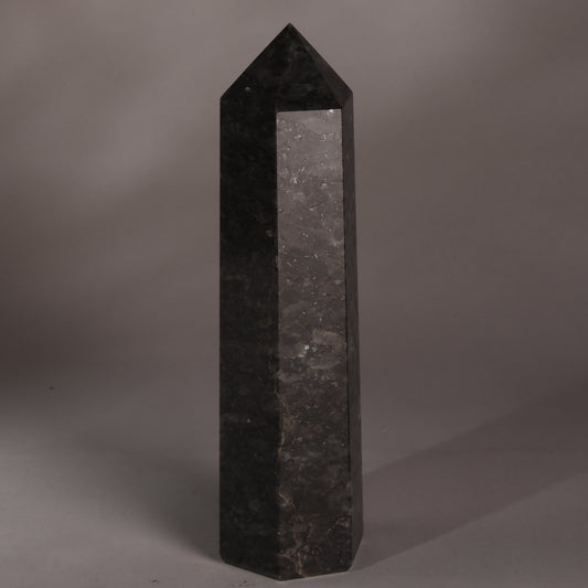 Real Larvikite Crystal Tower