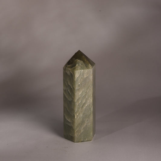 Real Green Aventurine Crystal Tower