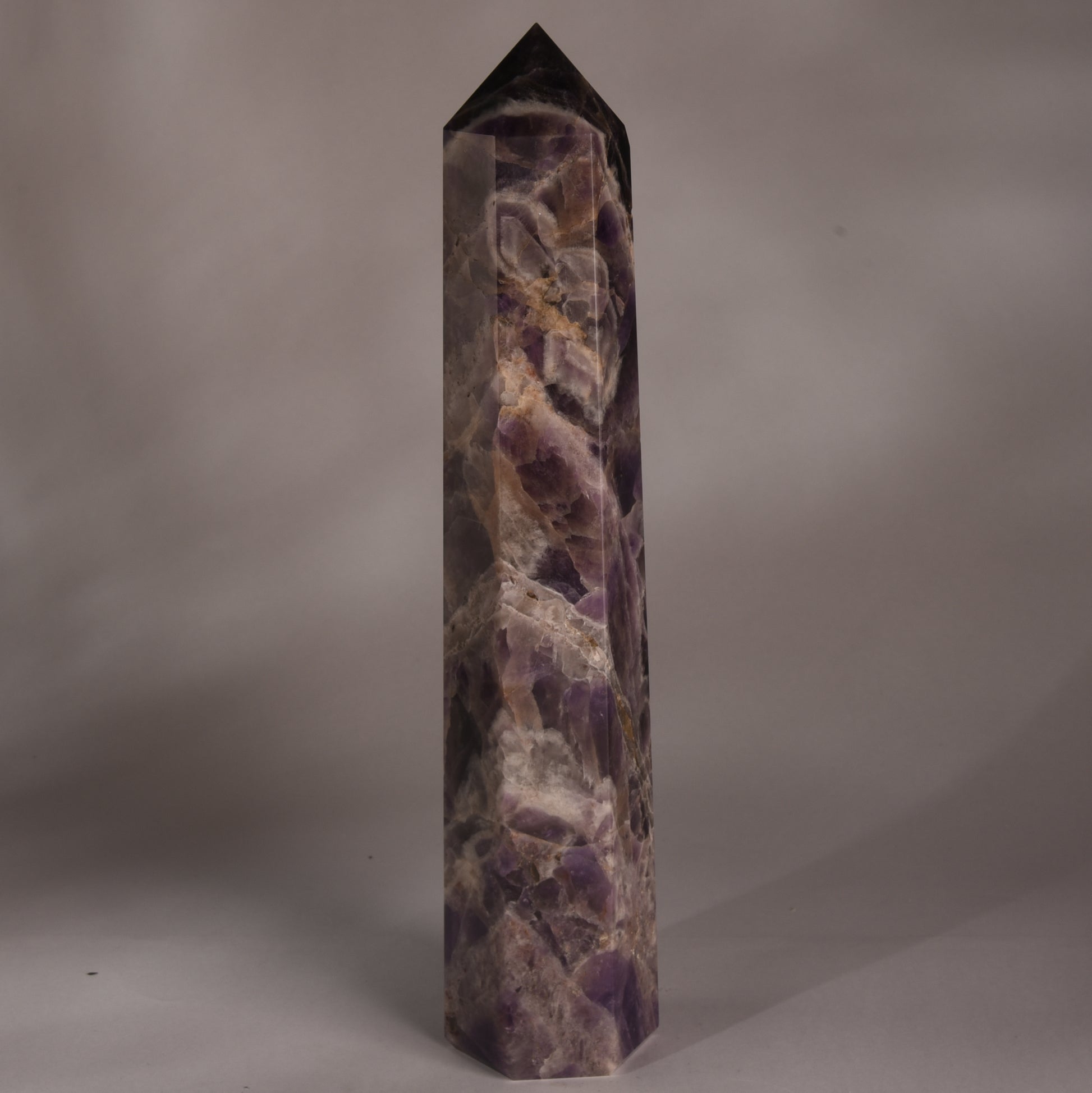 Real Amethyst Crystal Tower