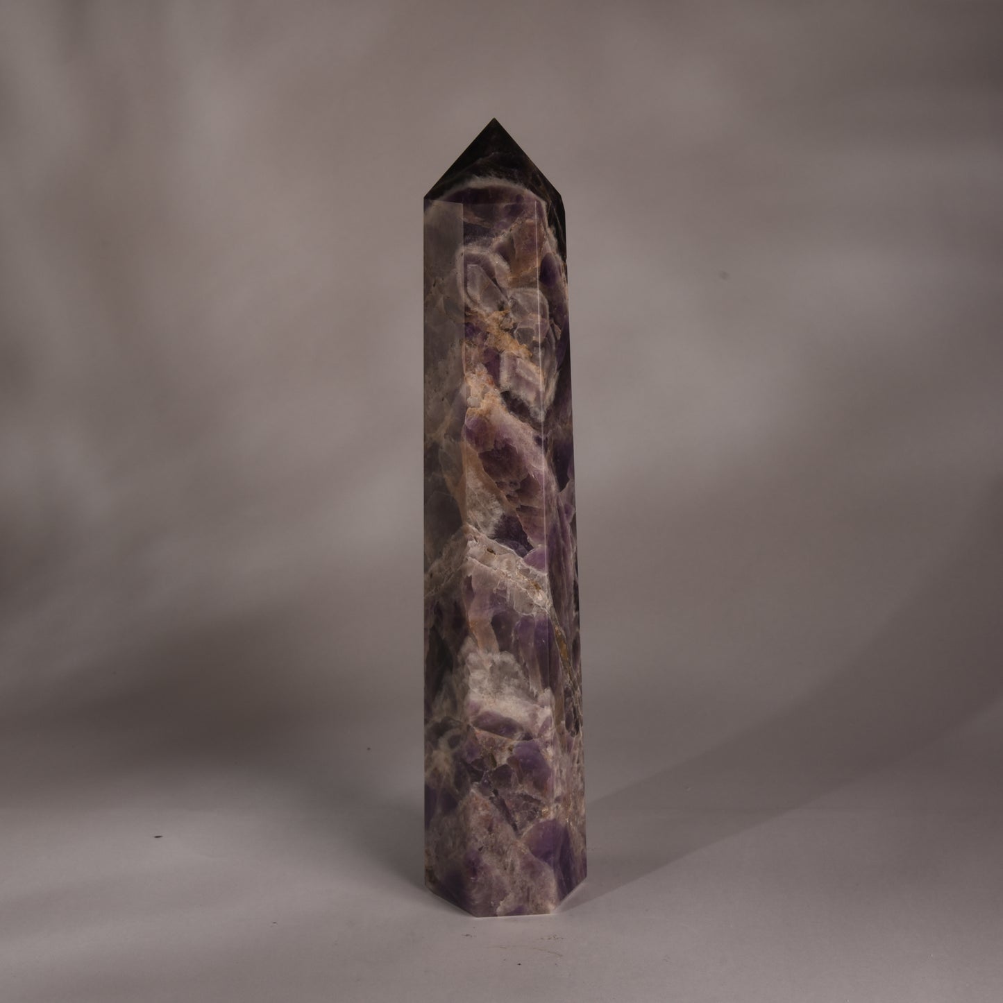 Real Amethyst Crystal Tower