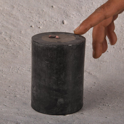 Real Black Basic candle Dalily Ritual Candle