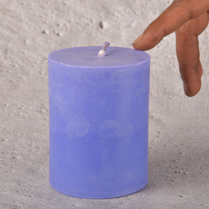 Real Blue Basic Dalily Ritual Candle