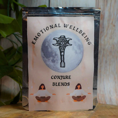 Real Emotional Well-Being Hoodoo Powder Herbs / Conjure Blends